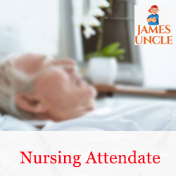 Nursing attendant Susmita Shant in Garia